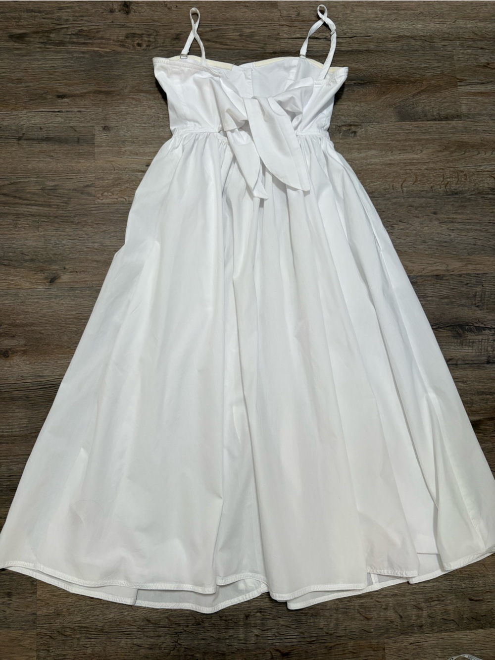 Free People White Button-Front Sundress - Picture 3 of 10
